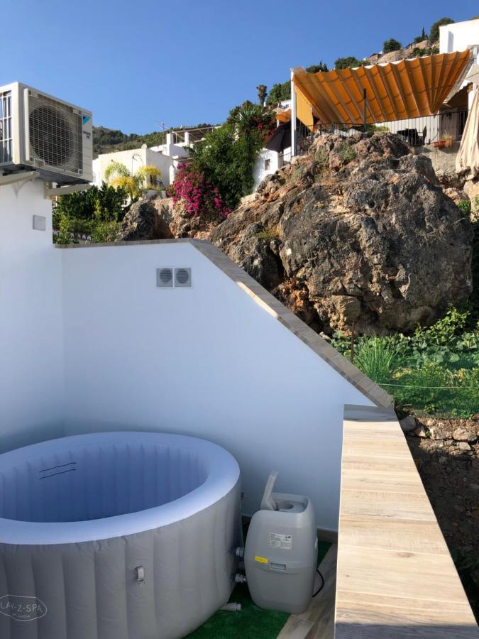 Cerezo's House Terrace&Jacuzzi Villa Frigiliana Exterior foto