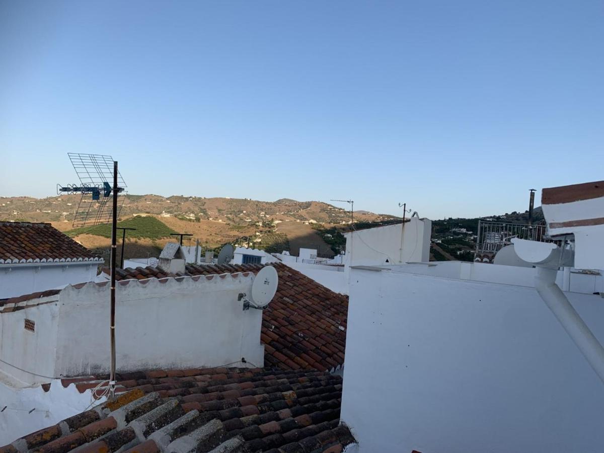 Cerezo's House Terrace&Jacuzzi Villa Frigiliana Exterior foto