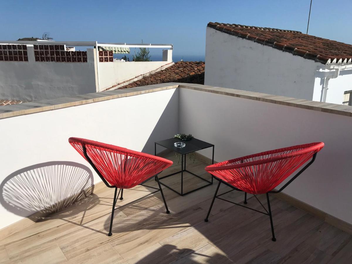 Cerezo's House Terrace&Jacuzzi Villa Frigiliana Exterior foto